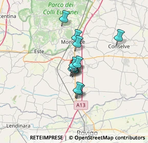 Mappa Viale dell' Artigianato, 35047 Solesino PD, Italia (3.94417)