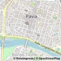 Mapa Pavia
