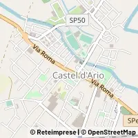 Mapa Castel d'Ario