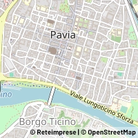 Kaart Pavia