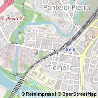 Mapa Pavia