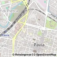 Mapa Pavia