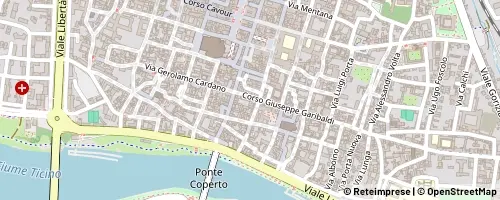Mappa Pavia