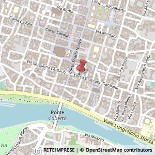 Mappa Corso Giuseppe Garibaldi, 4, 27100 Pavia, Pavia (Lombardia)