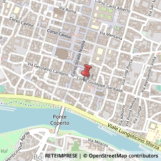Mappa Corso Giuseppe Garibaldi, 3, 27100 Pavia, Pavia (Lombardia)