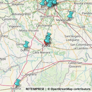 Mappa Via Emilio Cravos, 27100 Pavia PV, Italia (25.03588)