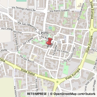 Mappa Via Bonis, 32, 10040 Leini, Torino (Piemonte)