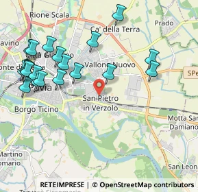Mappa Via Tre Re, 27100 Pavia PV, Italia (2.373)