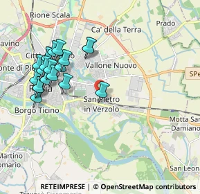 Mappa Via Tre Re, 27100 Pavia PV, Italia (2.095)