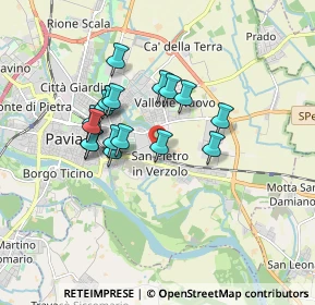 Mappa Via Tre Re, 27100 Pavia PV, Italia (1.40059)