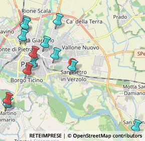 Mappa Via Tre Re, 27100 Pavia PV, Italia (2.74538)