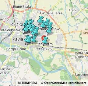 Mappa Via Tre Re, 27100 Pavia PV, Italia (1.427)