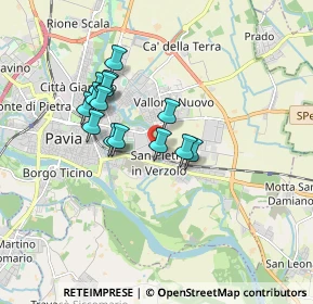 Mappa Via Tre Re, 27100 Pavia PV, Italia (1.4)