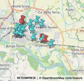 Mappa Via Tre Re, 27100 Pavia PV, Italia (1.706)