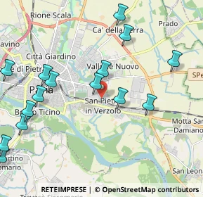 Mappa Via Tre Re, 27100 Pavia PV, Italia (2.52267)