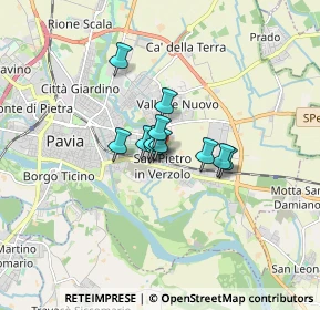 Mappa Via Tre Re, 27100 Pavia PV, Italia (0.88909)