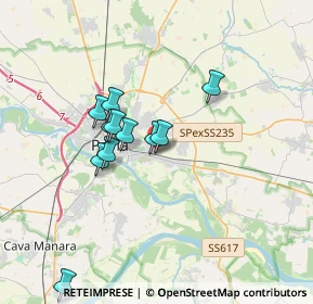 Mappa Via Tre Re, 27100 Pavia PV, Italia (2.90091)