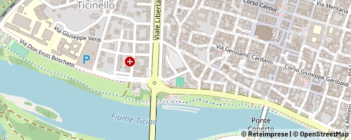 Mappa Pavia