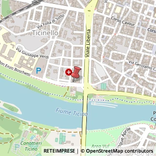 Mappa Via Montebello della Battaglia, 11, 27100 Pavia, Pavia (Lombardia)