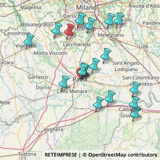 Mappa Via, 27100 Pavia PV, Italia (16.63389)