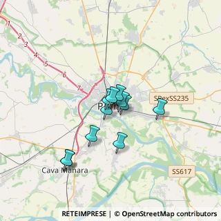Mappa Via, 27100 Pavia PV, Italia (2.35545)