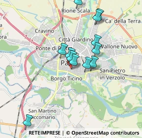Mappa Via San Michele, 27100 Pavia PV, Italia (1.60083)