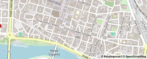 Mappa Pavia