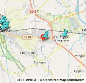 Mappa Via Bruno Menini, 37045 Legnago VR, Italia (3.896)