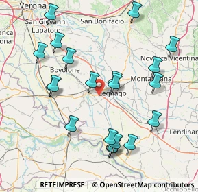 Mappa Via Bruno Menini, 37045 Legnago VR, Italia (17.0675)