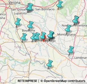 Mappa Via Bruno Menini, 37045 Legnago VR, Italia (15.25)