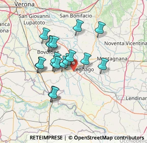 Mappa Via Bruno Menini, 37045 Legnago VR, Italia (11.44)