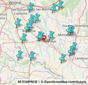 Mappa Via Bruno Menini, 37045 Legnago VR, Italia (16.752)