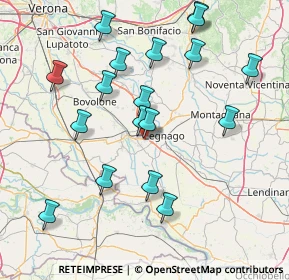 Mappa Via Bruno Menini, 37045 Legnago VR, Italia (16.46)