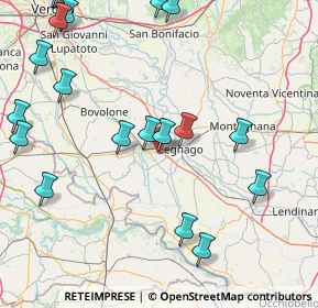 Mappa Via Bruno Menini, 37045 Legnago VR, Italia (22.2655)