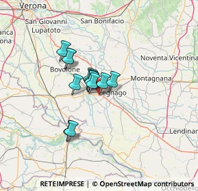 Mappa Via Bruno Menini, 37045 Legnago VR, Italia (8.40154)