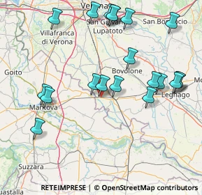 Mappa Via Zucche, 37060 Sorgà VR, Italia (17.9825)