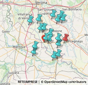 Mappa Via Zucche, 37060 Sorgà VR, Italia (11.56722)