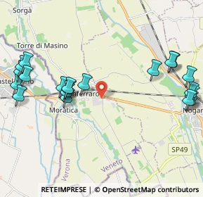 Mappa Via Zucche, 37060 Sorgà VR, Italia (2.581)
