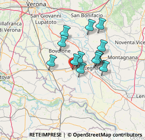 Mappa Via la Pira Giorgio, 37052 Casaleone VR, Italia (9.99077)