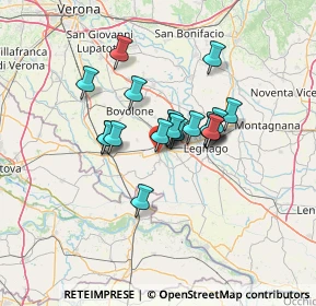 Mappa Via la Pira Giorgio, 37052 Casaleone VR, Italia (9.3685)