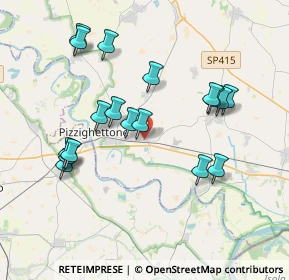 Mappa Via Bignami, 26026 Pizzighettone CR, Italia (3.77667)