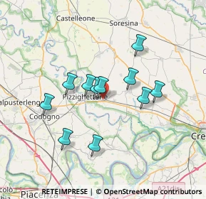 Mappa Via Bignami, 26026 Pizzighettone CR, Italia (5.85455)