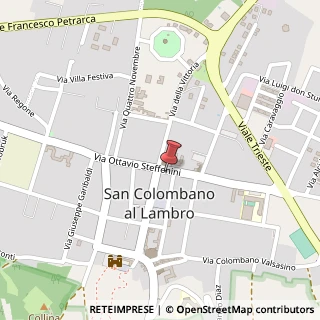 Mappa Via Ottavio Steffenini, 54, 20078 San Colombano al Lambro MI, Italia, 20078 San Colombano al Lambro, Milano (Lombardia)