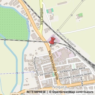 Mappa Via Robert Kennedy, 22/e, 37054 Nogara, Verona (Veneto)