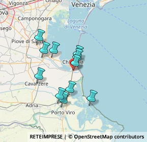 Mappa Via Pietro Gradenigo, 30015 Chioggia VE, Italia (11.57727)