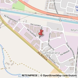 Mappa Via Correggio, 25, 46010 Mantova, Mantova (Lombardia)