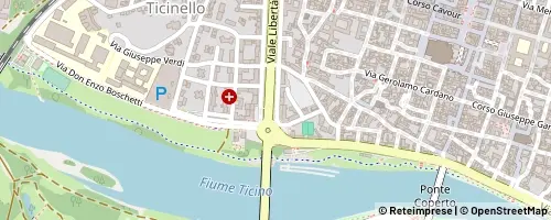 Mappa Pavia