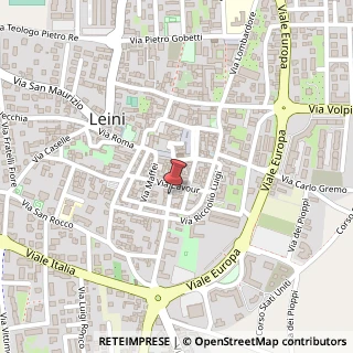 Mappa Via Carlo Alberto, 66, 10040 Leini, Torino (Piemonte)