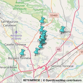 Mappa Via Maffei, 10040 Leinì TO, Italia (1.95)