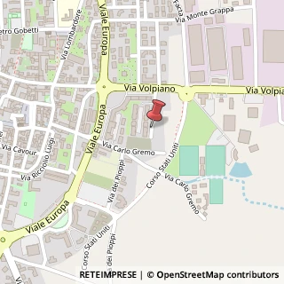 Mappa Via Volpiano, 38, 10040 Leini, Torino (Piemonte)